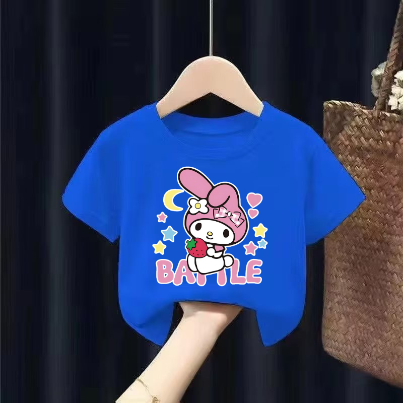 HOT 2024 เสื้อยืดเด็กพิมพ์ลายการ์ตูนน่ารักๆๆ เนื้อผ้าฝ้าย Pattern  692