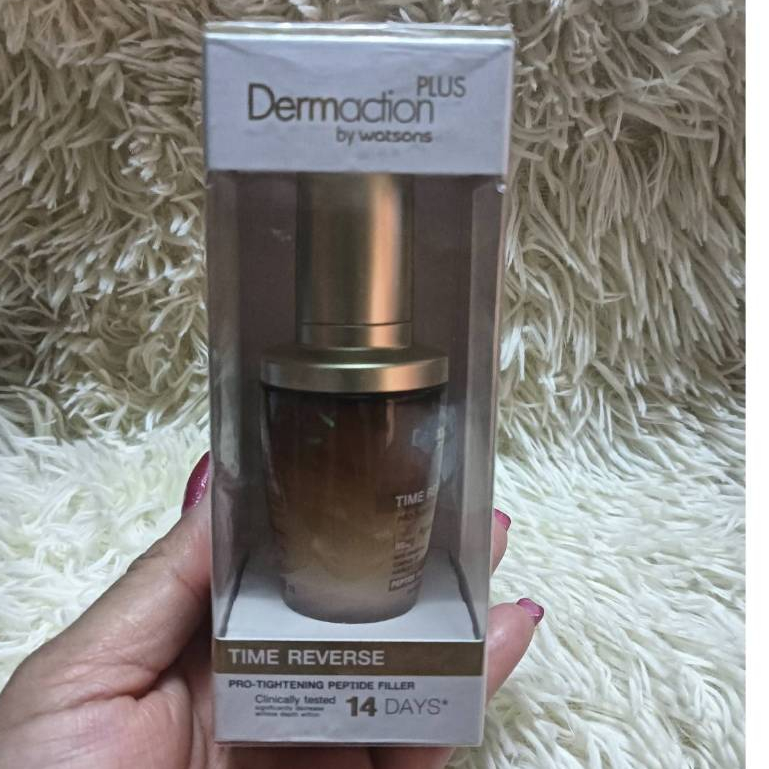 Dermaction​ PLUS​ by​ watsons​ Anti-Ageing​ TIME​ REVERSE​ RECOVER​ING SERUM IN OIL 28 ml. เดอมาแอคชั่น​