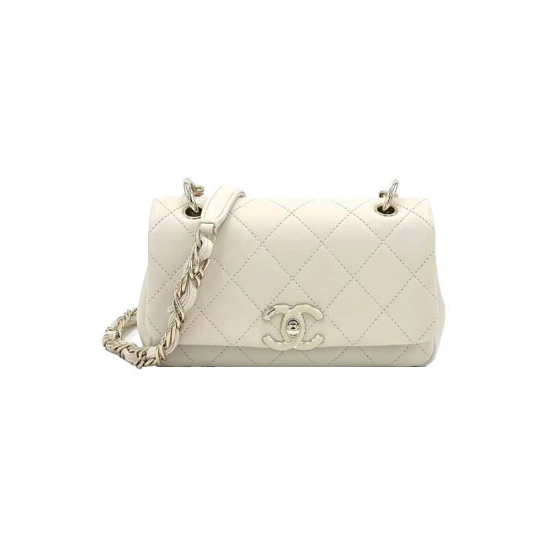 Chanel/Sheepskin/Crossbody Bag/Chain Bag/Shoulder Bag/AS2317/แท้ 100%