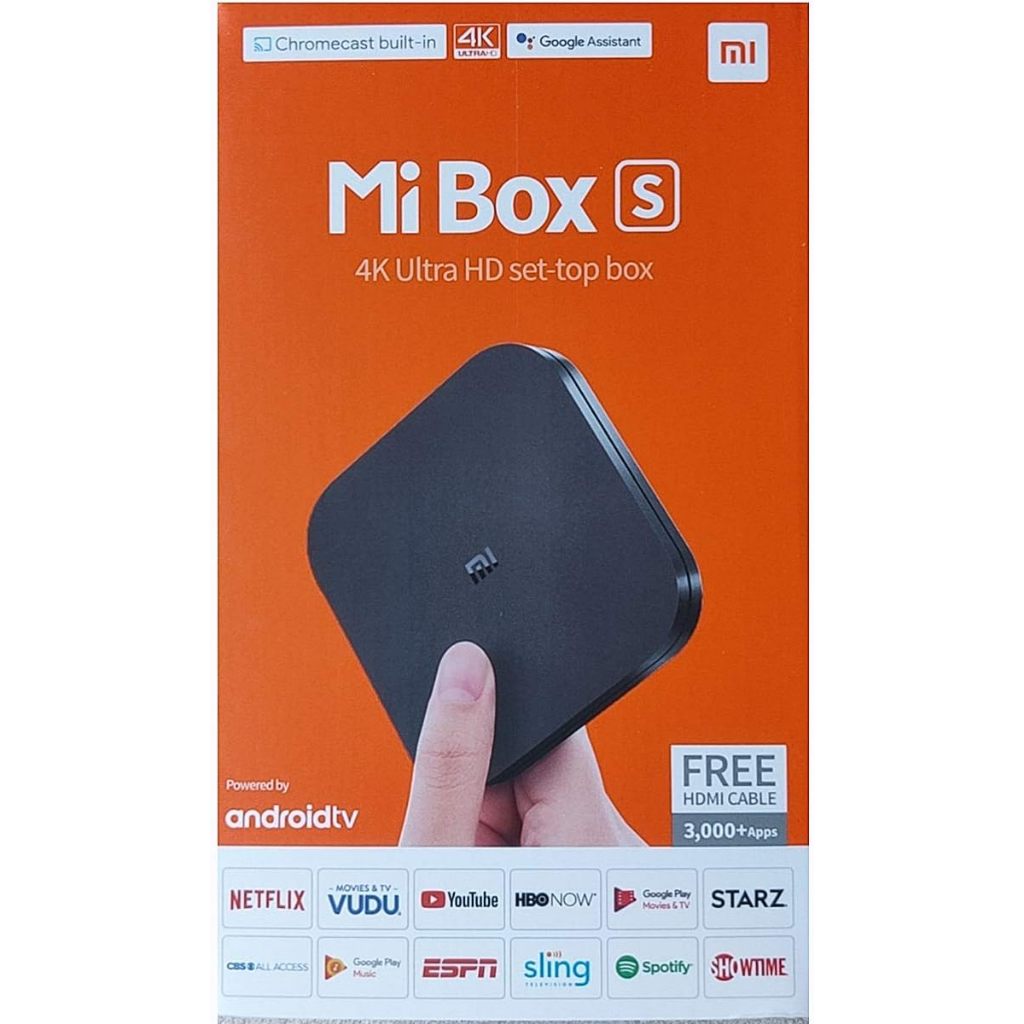 ❤️Love Sale❤️กล่องรับสัญญาณ MI BOX S Android TV 8.1 4K HD