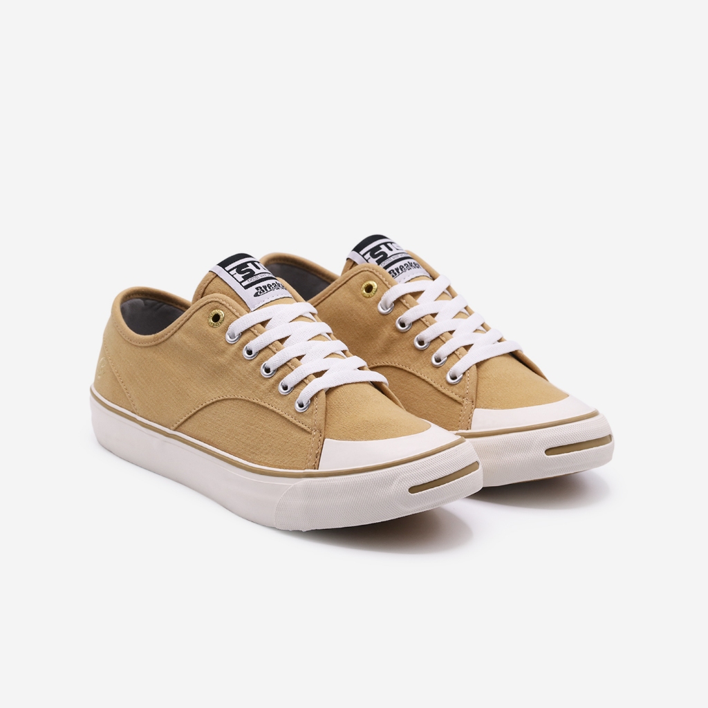 Breaker รุ่น ISUS-OG รองเท้าผ้าใบแฟชั่น รองเท้าผ้าใบเบรกเกอร์สนึกเกอร์ สี MUSTAR