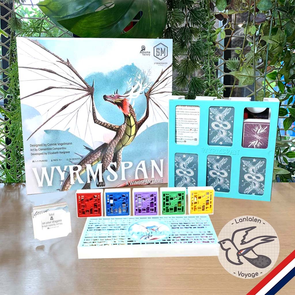 Accessories อุปกรณ์เสริม - Insert / Organizer Wyrmspan / Upgrade Coin / Upgrade Resource [Accessories for Boardgame]