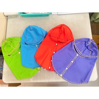 หมวกคลุมช่างเชื่อม หมวกช่างเชื่อม ผ้าชั้นเดียว ผ้าคอมทวิลกัน…