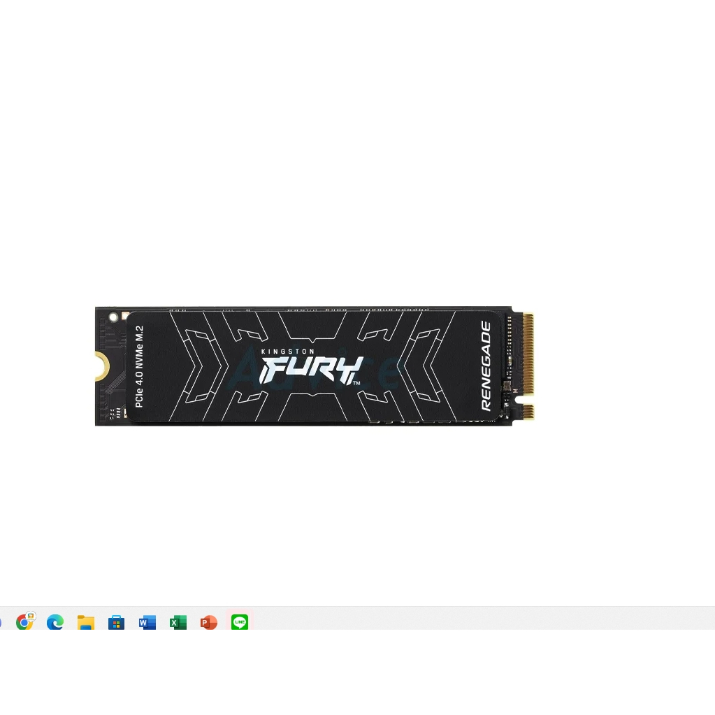 500 GB SSD M.2 PCIe 4.0 KINGSTON FURY RENEGADE (SFYRS/500G) NVMe