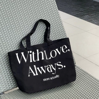กระเป๋าผ้า Holiday bag ผ้าลายสอง cotton 100%