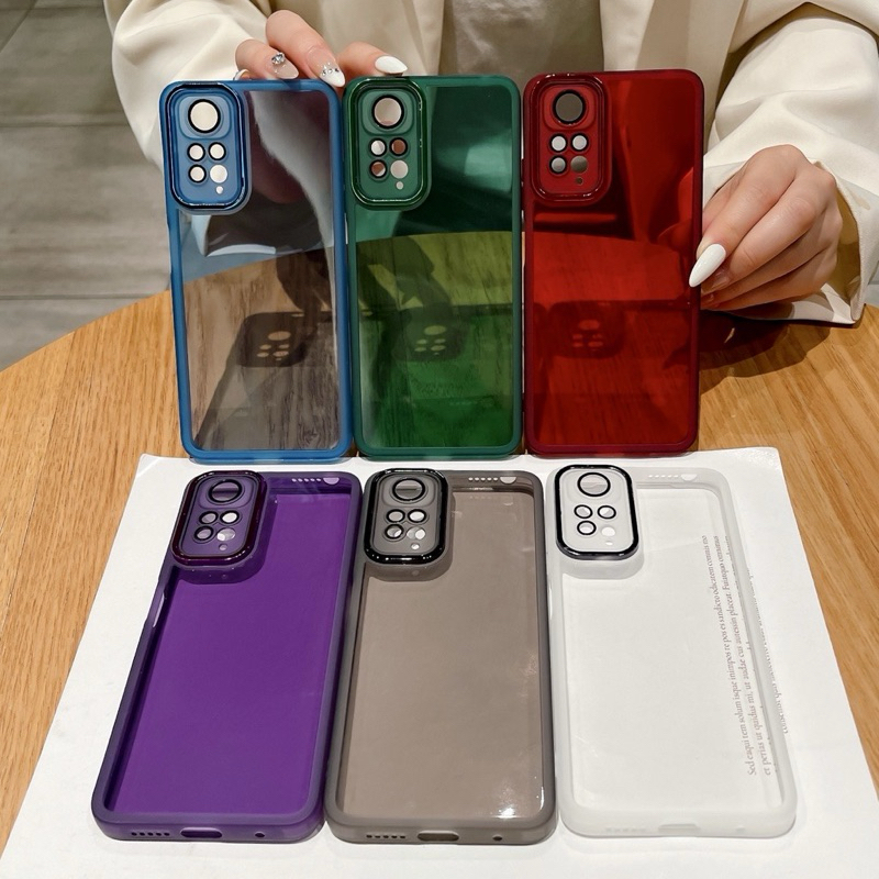 เคสTPUสีใสกันกล้องใช้สำหรับRedmiรุ่นNote11/Note11pro/Note13/Note13pro(5G)/Note13proplus/Note12(4G)/Note12(5G)/Note12pro