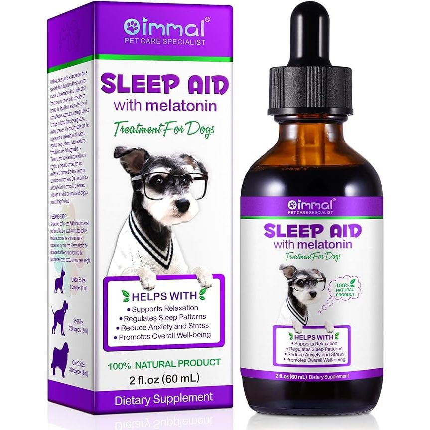 Oimmal ช่วยให้นอนหลับง่ายขึ้น ช่วยให้สุนัขผ่อนคลาย