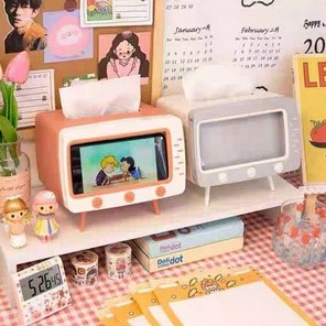 กล่องทิชชู่ ที่ใส่ทิชชู่ ที่ใส่กระดาษทิชชู่ มัลติฟังก์ชั่น ม…