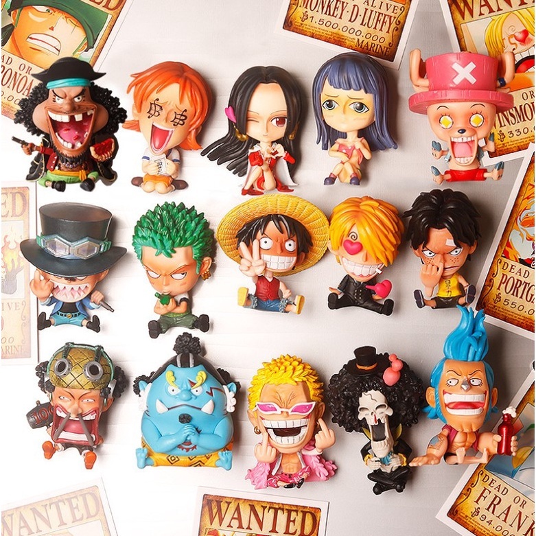 ตุ๊กตาฟิกเกอร์ One Piece Luffy Zoro Sanji ขนาดเล็ก 8-10 ซม. ของเล่นสําหรับเด็ก