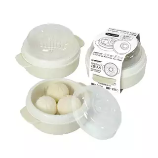 M KITCHEN กล่องอุ่นอาหารในไมโครเวฟ 1 ใบ กล่องนึ่ง ชามนึ่งอาหาร Keyway Foodgrade ทนความร้อน (C0)