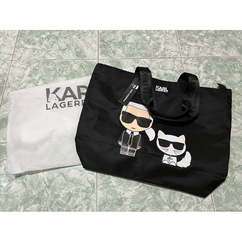 กระเป๋า KARL LAGERFELD tote bag มือ1 แท้1💯