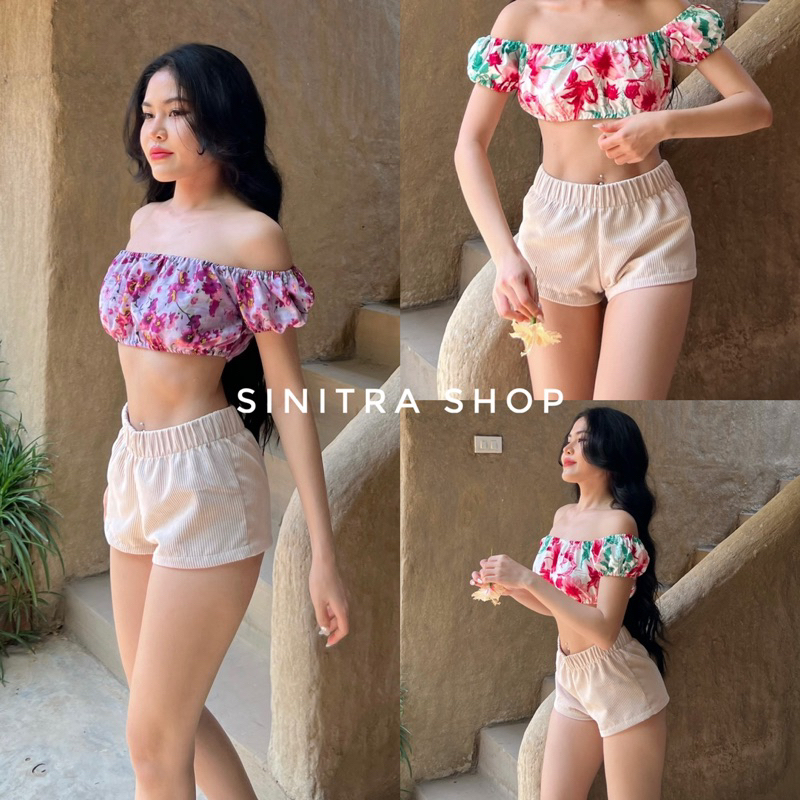 Venice Crop เสื้อครอปตัวสั้น Sinitra Shop