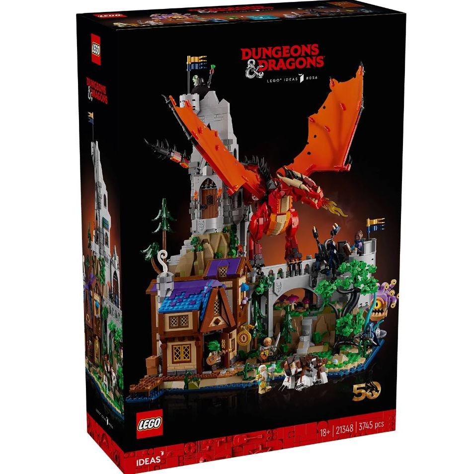 LEGO® Ideas Dungeons & Dragons: Red Dragon’s Tale 21348