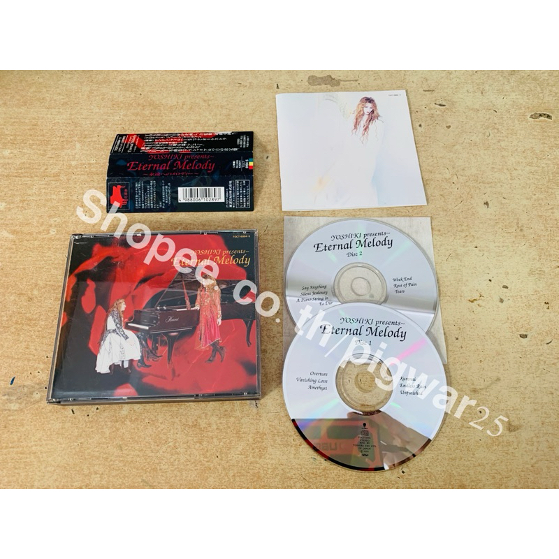 [CD] [mint] Yoshiki Enternal Melody 2CD ผ่นแท้ 100% X-japan