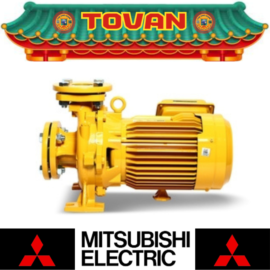 MITSUBISHI ปั๊มหน้าแปลนน้ำมาก 3HP 1เฟส รุ่น WCL-2205F-S  # ออกใบเสร็จ-ใบกำกับภาษีได้ครับ