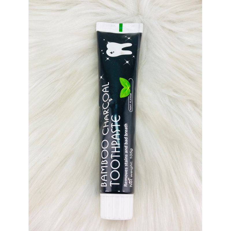 [พร้อมส่ง] ยาสีฟัน Bambooยาสีฟันถ่านไม้ไผ่ ขจัดกลิ่นปาก ขจัดคราบ ขนาด 105 toothpaste
