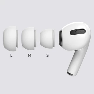 Caravan Crew for Eartips Silicone Replacement Use for แอร์พอร์ต โปร จุกหูฟังซิลิโคน ทดแทน 1 คู่