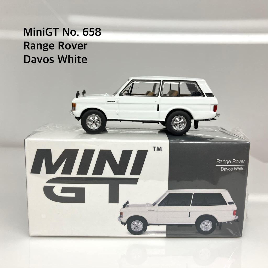 Mini GT  No.658-R  Range Rover Davos White