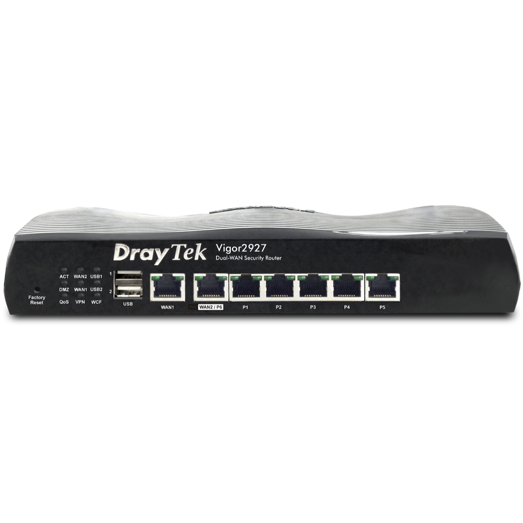 Draytek Vigor2927 2-(4)Wan Load Balance, Gigabit