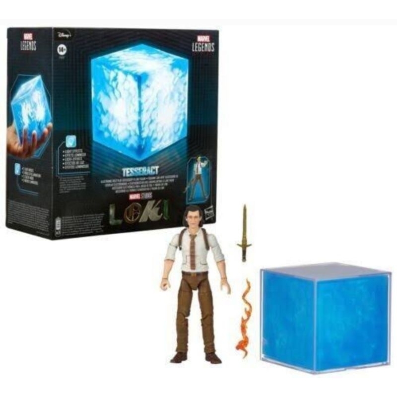 Avengers Marvel Legends Tesseract Electronic Role Play Accessory with Light FX Marvel Studios 6” Lok