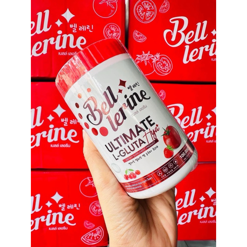 [แบบชง] Bell Lerine Ultimate L-gluta น้ำชงเบลล์ เลอรีน (ราคาต่อ 1 กระปุก)