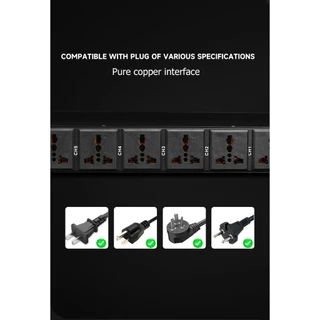 DBX-AUIDO SA-208/SA-218 professional 8+2 power sequencer 8 ช่องจ่ายไฟที่ควบคุมได้ + 2 ช่องจ่ายไฟเสริม, รองรับช่องเปิด/ปิ