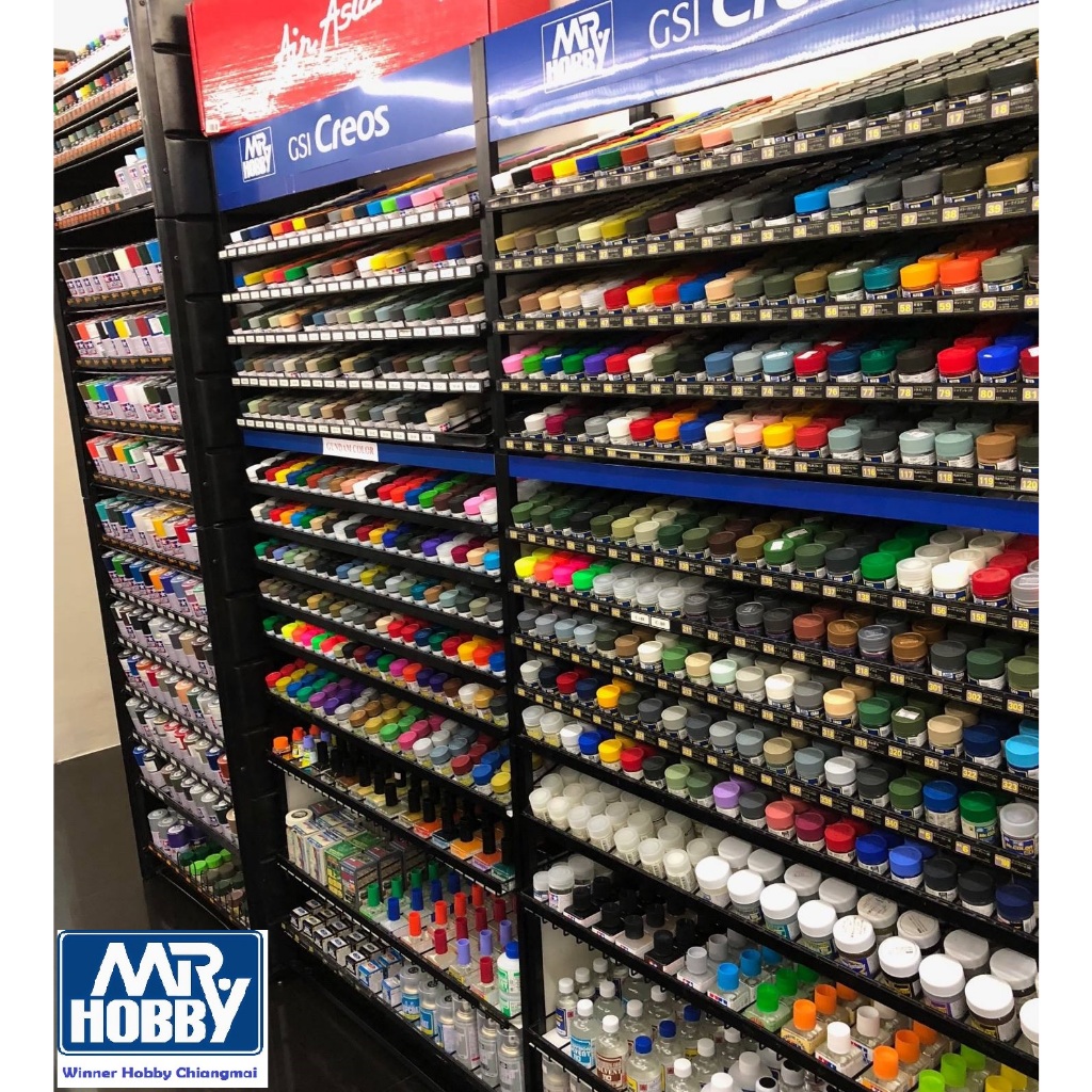 GSI Creos Mr Hobby Mr Color Solvent-Based Acrylic Paint No. C1-C121 สีกันเซ่ Lacquer Paint Plastic Model Gunpla กันดั้ม