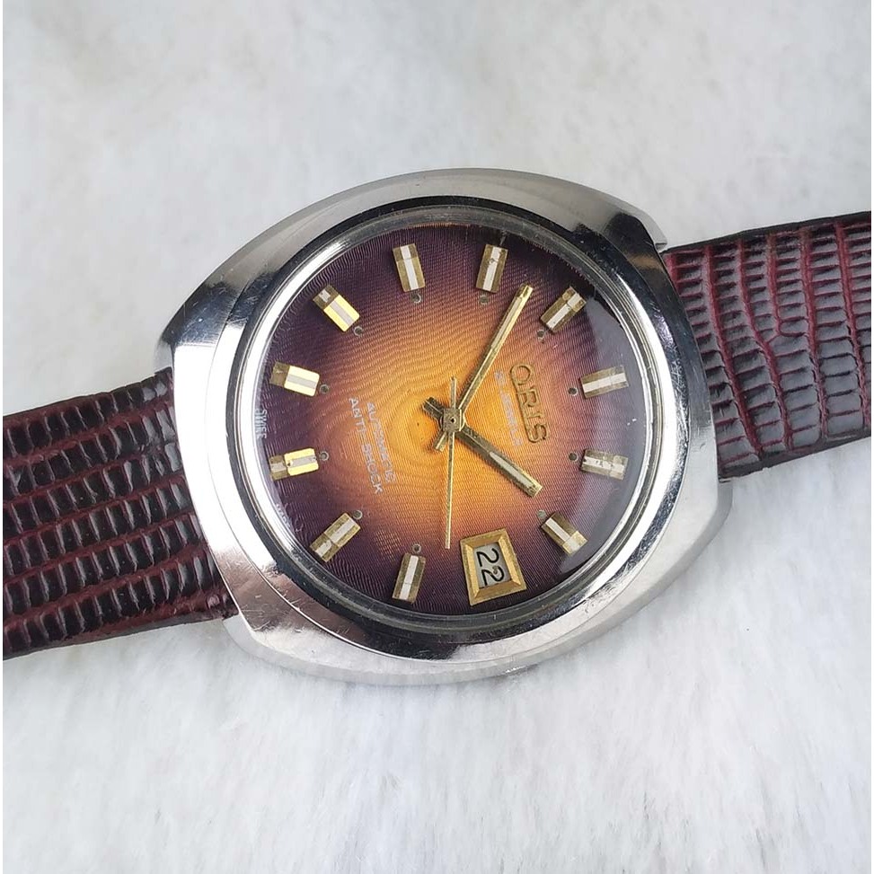 240320-ORIS หน้าปัทม์ลายไม้ ระบบ Automatic