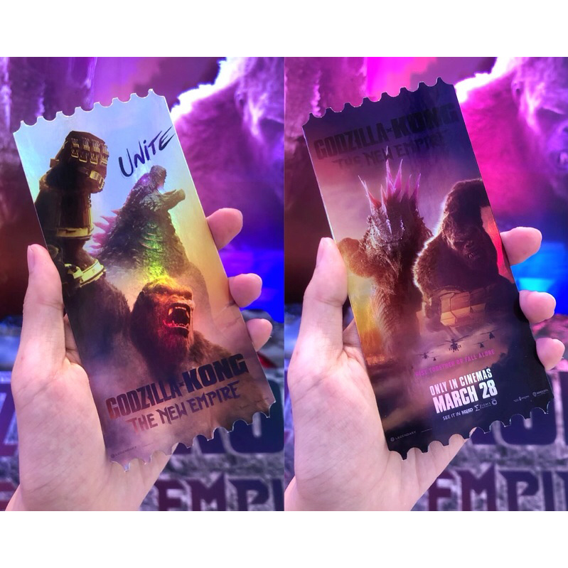 Godzilla x Kong: The New Empire SF+ Collectible Ticket จาก SF Cinema