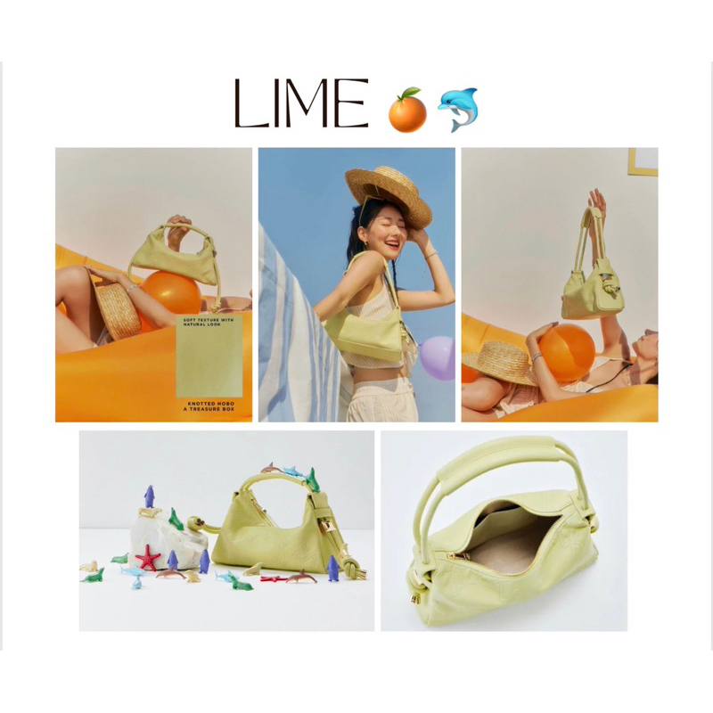 พร้อมส่งรุ่นใหม่ล่าสุด ATB KNOTTED HOBO 🍋🌷🍪🐬