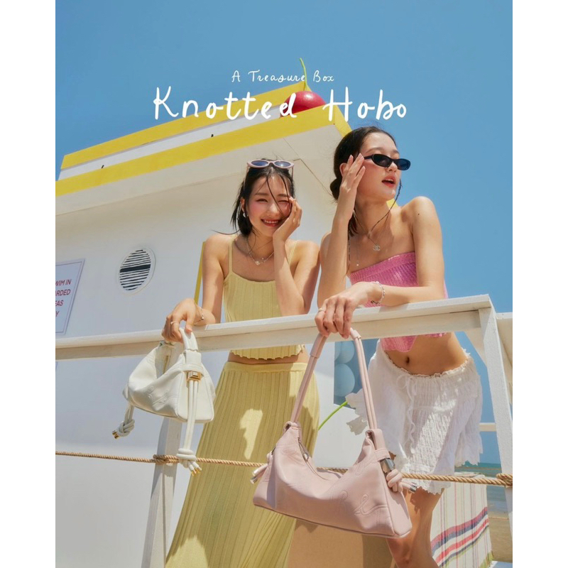 พร้อมส่งรุ่นใหม่ล่าสุด ATB KNOTTED HOBO 🍋🌷🍪🐬