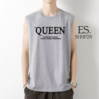 เสื้อแขนกุด ฮอตฮิต สไตล์เกาหลี ผู้ชายผู้หญิง OP669