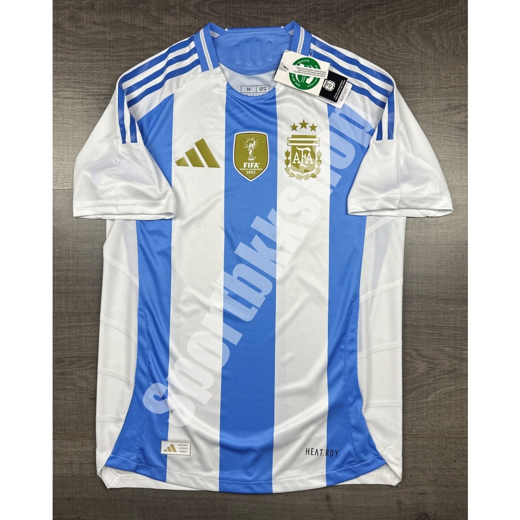 [Player] - เสื้อฟุตบอล ทีมชาติ Argentina Home  อาร์เจนติน่า เหย้า Euro ยูโร 2024