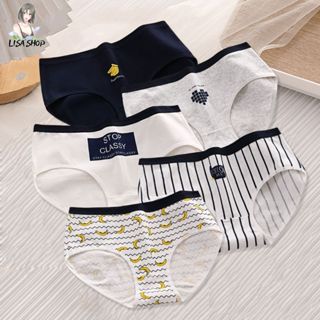 กางเกงชั้นใน พิมพ์ลายน่ารัก กางเกงชั้นใน แฟชั่นสตรี มีไซส์ให…