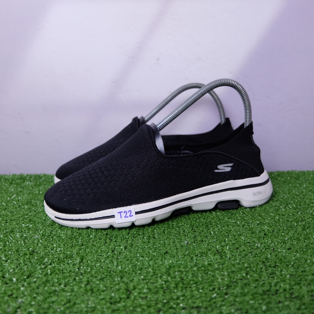 (37/24 cm) Skechers Slip-on สลิปออนสเก็ตเชอร์สรองเท้าเพื่อสุขภาพ มือ2ของแท้💯 รองเท้าผ้าใบผู้หญิง