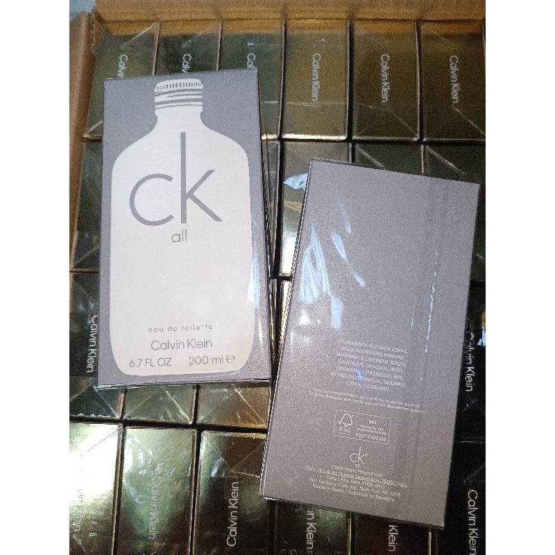 Calvin Klein CK All Eau De Toilette Spray 200ml/6.7oz