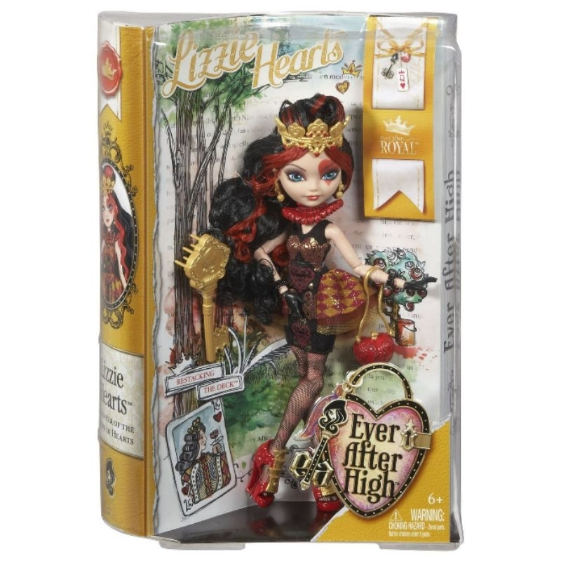 ever after high lizzie hearts doll