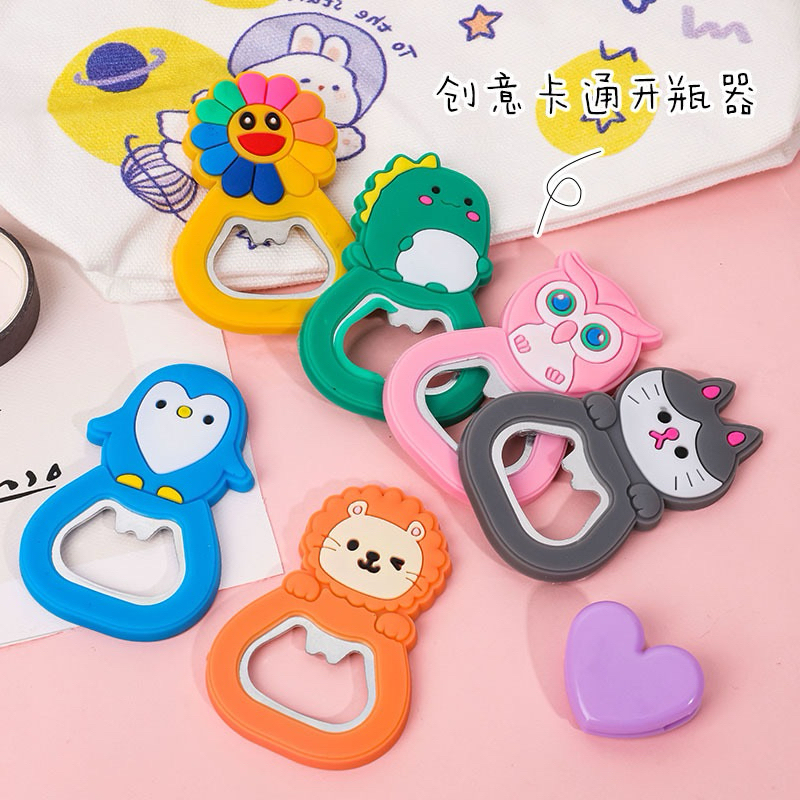 ใหม่!! ที่เปิดขวด แม่เหล็ก ติดตู้เย็น น่ารักเกินต้าน สวยมาก เลือกแบบได้