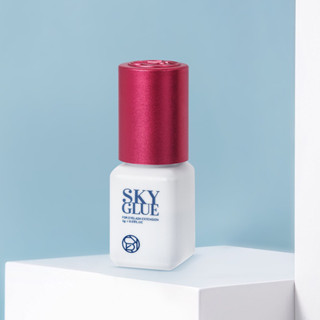 กาวต่อขนตา สกายแดง สกายฝาแดง Sky red แห้ง 1-2 วินาที