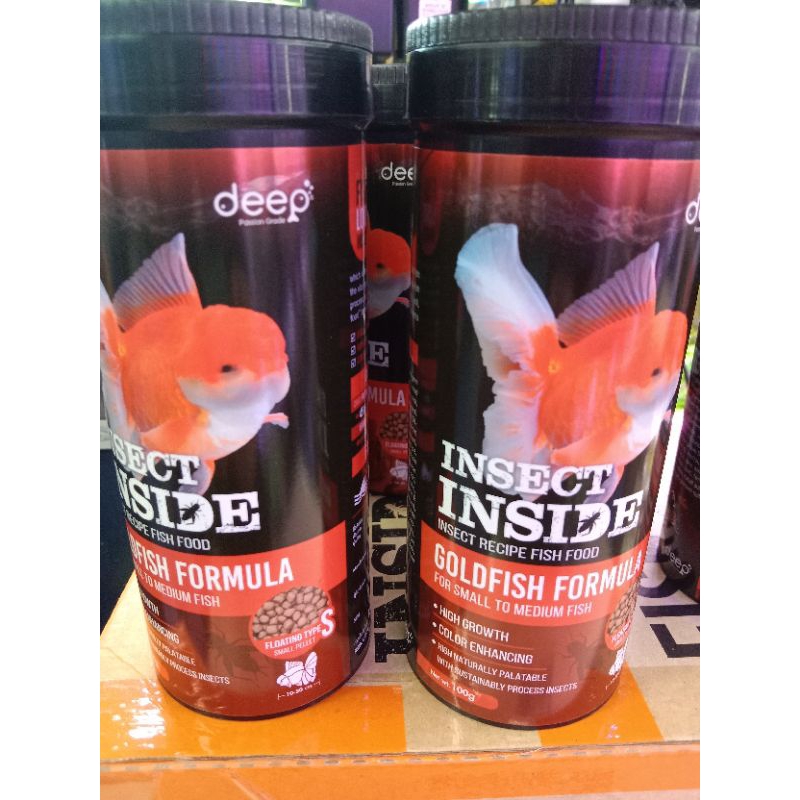 deep Insect Inside อาหารปลาทองเม็ดลอย