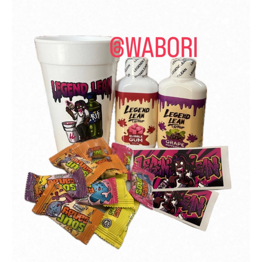 ใหม๋โปรสุดคุม legend-lean รีเจ้นลีน นํ้าหวานรสผลไม้ 100ml.