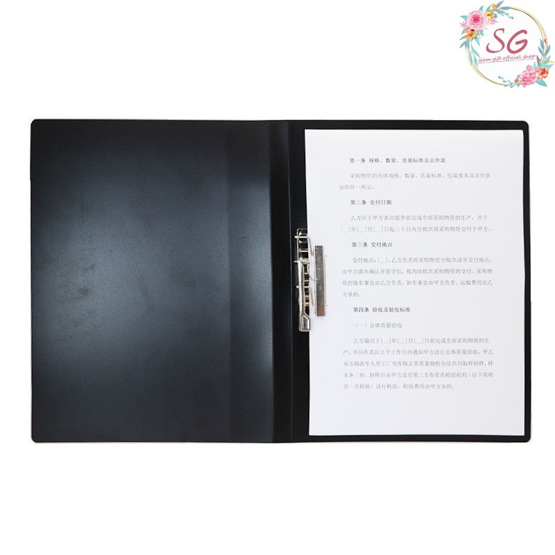 F2024 โฟลเดอร์ A4 กระดานโฟลเดอร์ ที่จัดเก็บเอกสารแ แฟ้มเอกสารสำนักงาน - รูปที่ 6