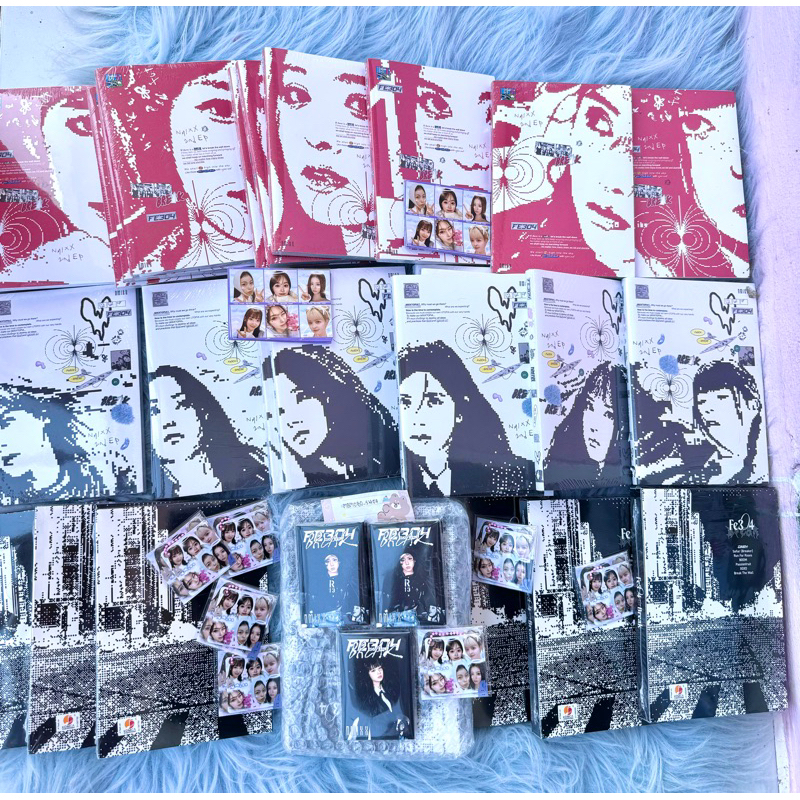 🐬พร้อมส่ง✈️🐬อัลบั้ม Nmixx fe3o4 album standard, poster