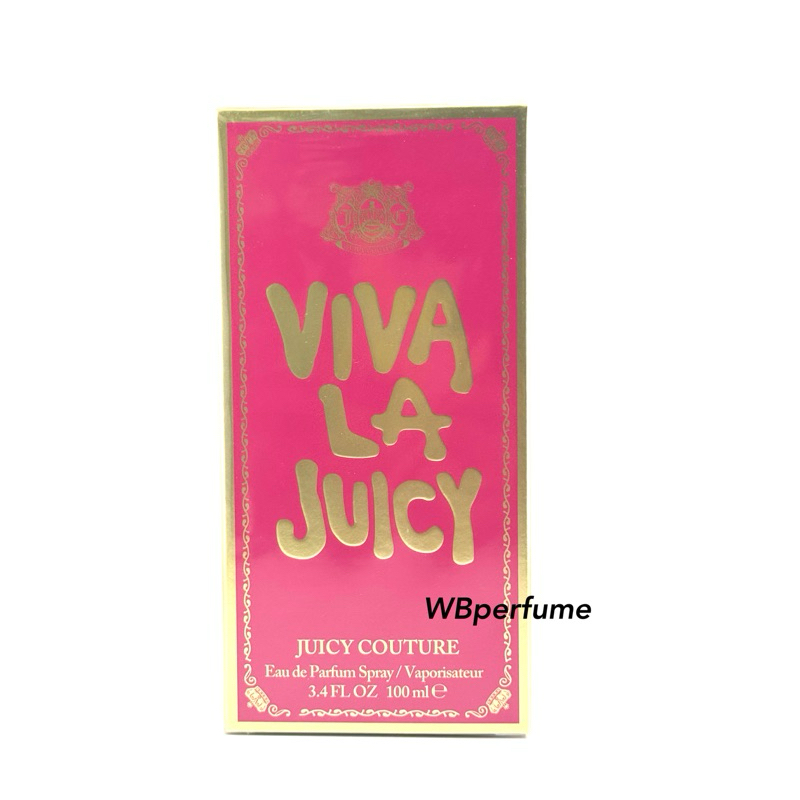 น้ำหอมแท้100% JUICY COUTURE Viva La Juicy edp 100ml กล่องซีล