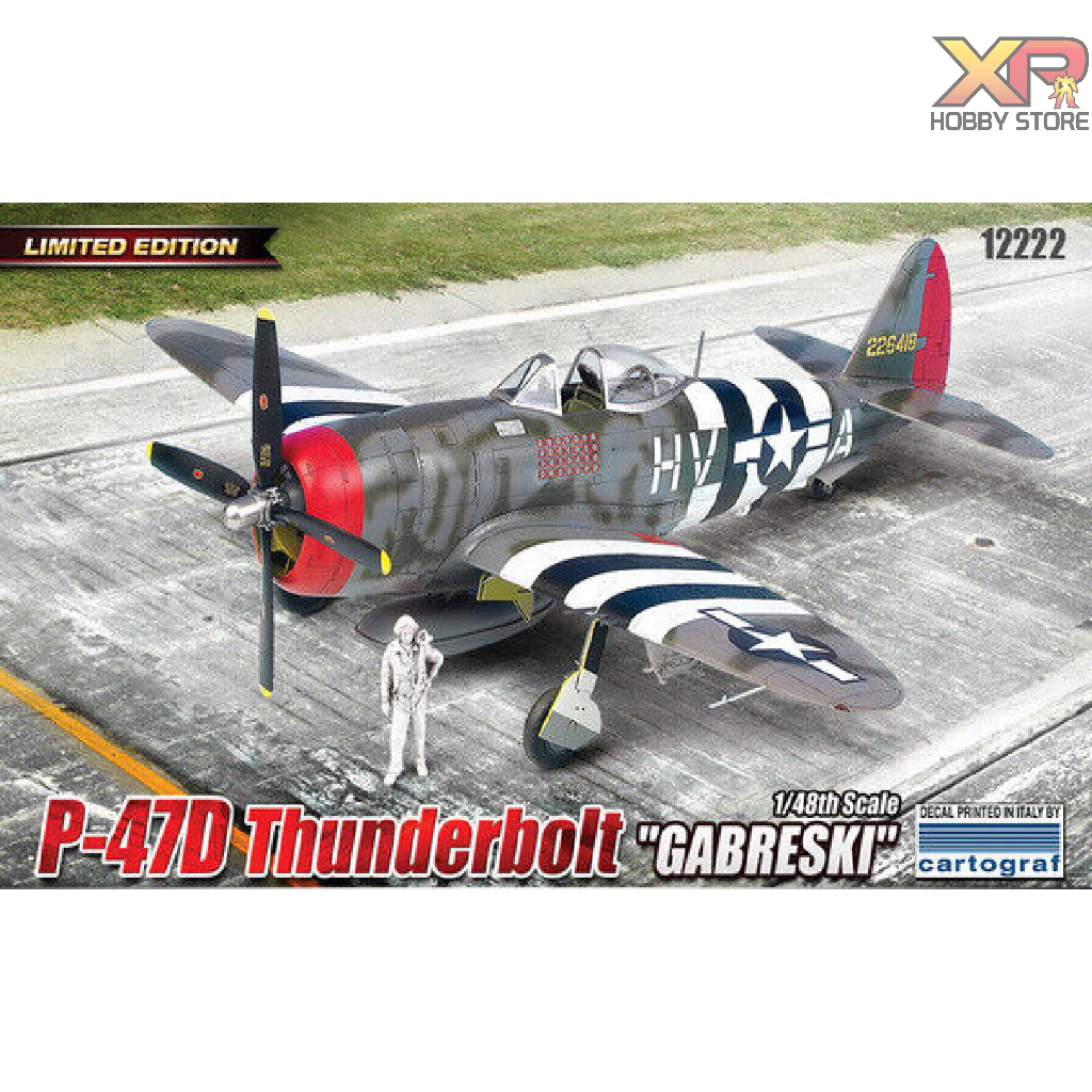 [Academy Model] 1/48: P-47D THUNDERBOLT "GABRESKI" (AC 12222)