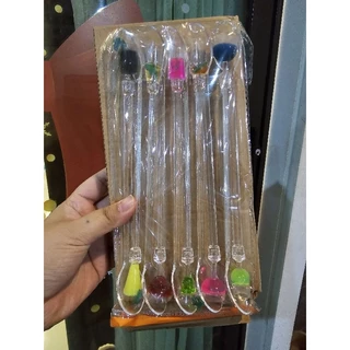 ช้อน & ที่คนเครื่องดื่มค็อกเทล ขนาด23cm.แพ็ค 10 ชิ้น