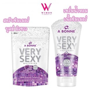 A Bonne Very Sexy Whitening Salt Scrub /Body Serum 120 ml. เ…