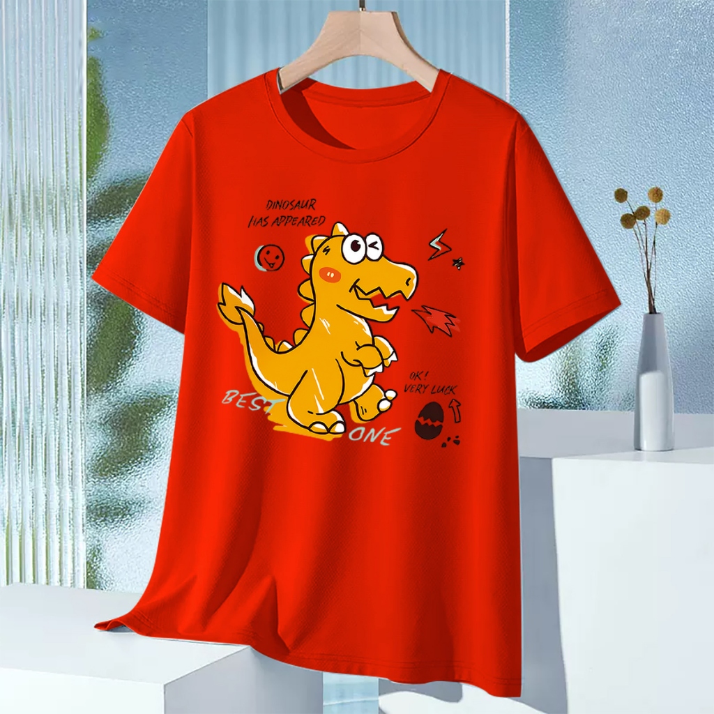 D534 (พร้อมส่งทุกสี）เสื้อยืดแขนสั้น ผ้านุ่มใส่สบายฯ มี7สีหลายไซส์เลือกได้ S-3XL