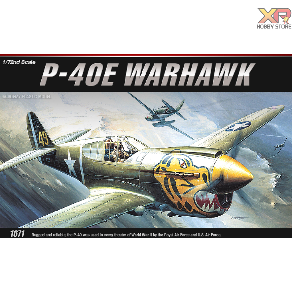 [Academy Model] 1/72: P40E WARHAWK (AC 12468)