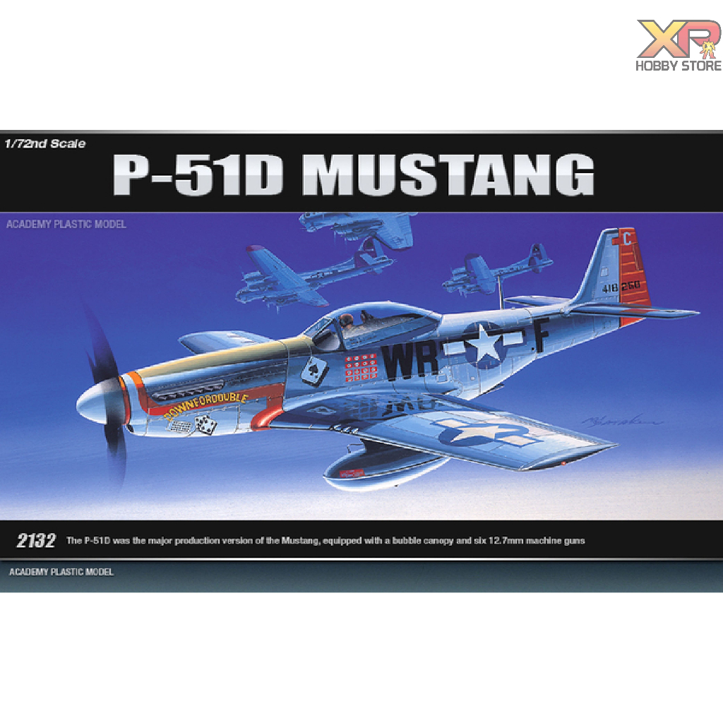 [Academy Model] 1/72: P-51D MUSTANG (AC 12485)